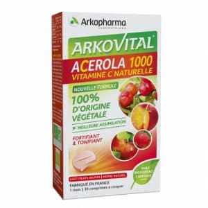 Acerola 1000 vitamine c 30 comprimes arkovital arkopharma